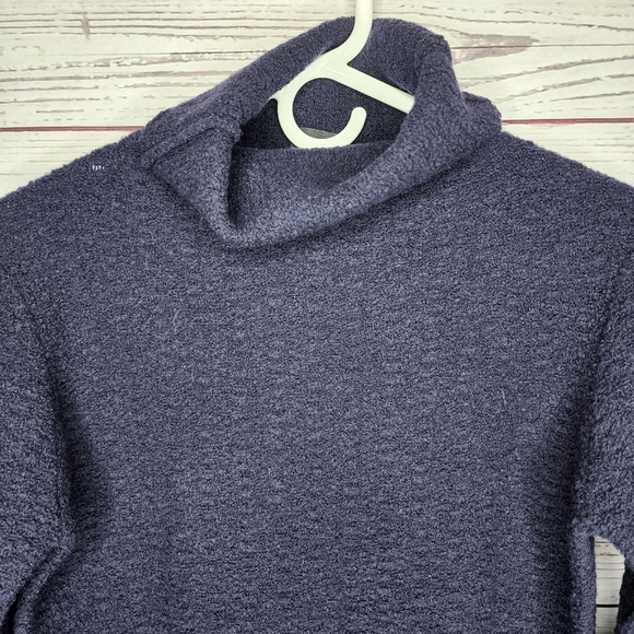 Vintage Eileen Fisher Women's Turtleneck Sweater Blue Size XS Longsleeve - Picture 5 of 6